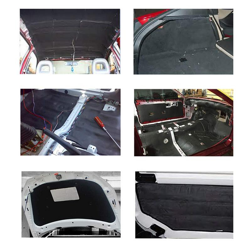 Šilumos izoliacijos kilimėlis automobilio triukšmą slopinanti medžiaga šilumos izoliacijos skydo triukšmą slopinanti medžiaga automobilio automatiniam išmetimui