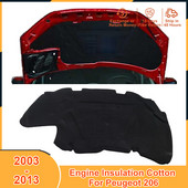 2003-2013 Tampă de bumbac termoizolante pentru Peugeot 206 2003 2004 2005 2006 2007 2008 2009 2010 2011 2012 2013 Accesorii