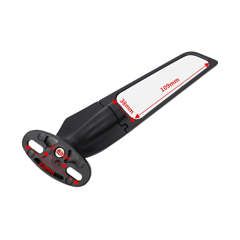 Modifikuoti motociklo galinio vaizdo veidrodžiai, priekiniai sparnai, reguliuojami besisukantys šoniniai veidrodėliai, skirti Yamaha YZF R1 R6 R25 R3 R125 R15 Suzuki GSXR