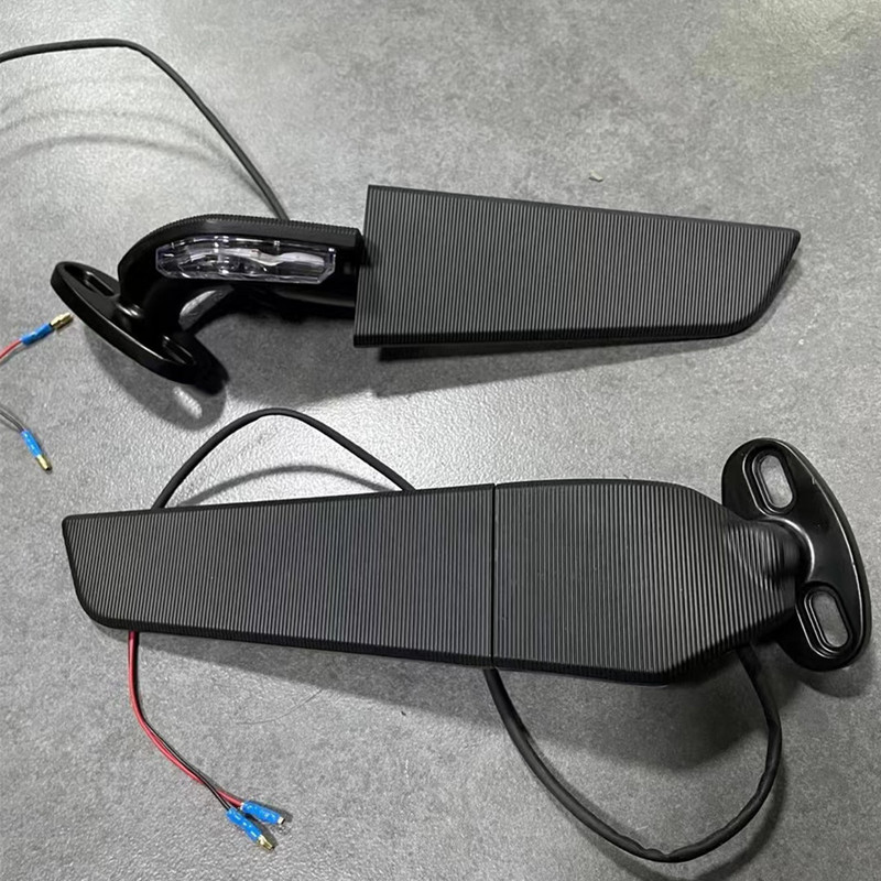 Pentru Suzuki GSXR 600 750 1000 GSX1300R GSX650F GSX-R Oglinda motociclete Aripă de vânt modificată Oglinda retrovizoare rotativă reglabilă