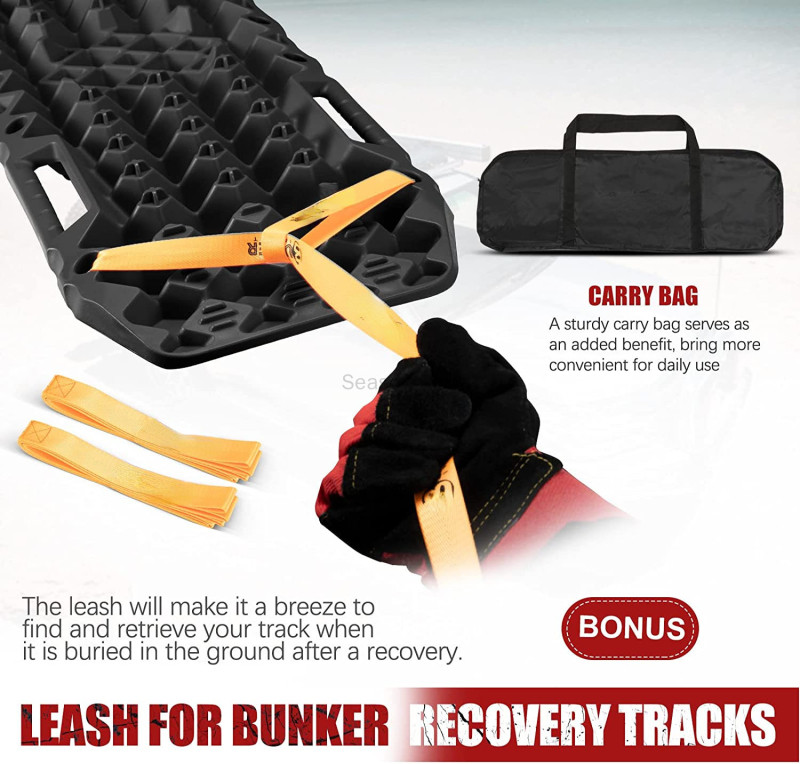 2 tk Taastamise veojõulauad Sisseehitatud Jack Base Offroad Track painutatav 120 kandevõime 10 tonni kontuurramp kahe teraga