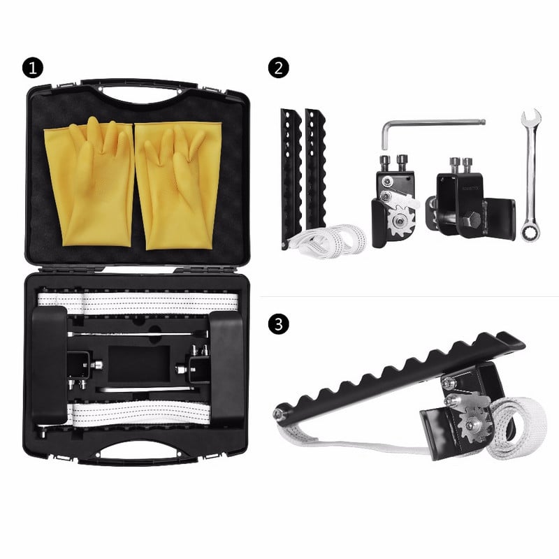 EZUNSTUCK Alat protiv proklizavanja guma-RWD/AWD/4x4 SUV, kamioni, vrhunsko rješenje za odljepljivanje za pijesak, snijeg, led, bolje od prianjanja