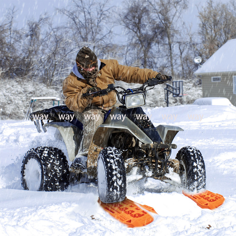 2 kom. Gusjenice za oporavak Snijeg Pijesak Blato Gume Ljestve Protuklizno Vitlo za spašavanje Terenska ugradnja Univerzalni pribor za vozila