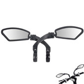 Ghidon Oglindă pentru bicicletă Oglindă rotativă reglabilă pentru bicicletă Oglindă universală pentru biciclete pentru biciclete de drum Biciclete de munte Motociclete