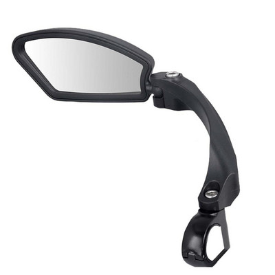 Ghidon Oglindă pentru bicicletă Oglindă rotativă reglabilă pentru bicicletă Oglindă universală pentru biciclete pentru biciclete de drum Biciclete de munte Motociclete