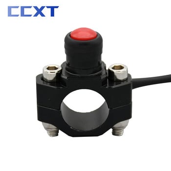 Мотоциклетен CNC превключвател Start Stop Kill Switch Momentary Push Button Switch for KTM Yamaha Honda ATV 7/8inch 22mm Universal Parts