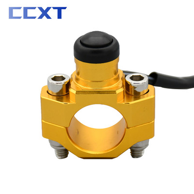 Comutator CNC pentru motocicletă, întrerupător de pornire, oprire, oprire, comutator cu buton momentan, pentru piese universale KTM Yamaha Honda ATV 7/8 inch 22mm