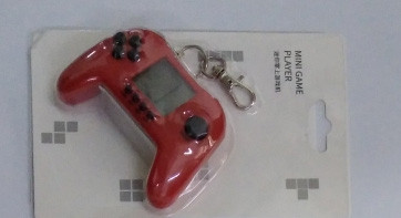 Mini consolă de jocuri portabilă retro, cu breloc, portabil, compact, portabil, breloc, consolă de jocuri pentru copii