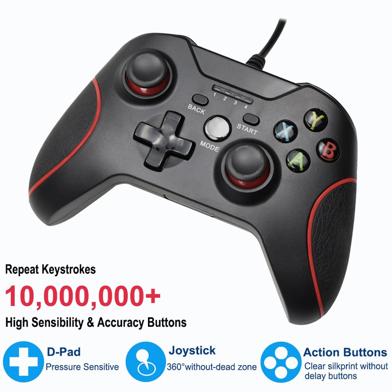 Gamepad USB cu fir pentru PS3 Joystick Consolă Control pentru PC pentru Controler de joc SONY PS3 pentru telefon Android Accesoriu Joypad