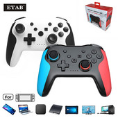 Originálny bezdrôtový ovládač Bluetooth pre Nintendo Switch Pro PC PS3 Joystick Gamepad NFC Professional Lag-Free Gamepad