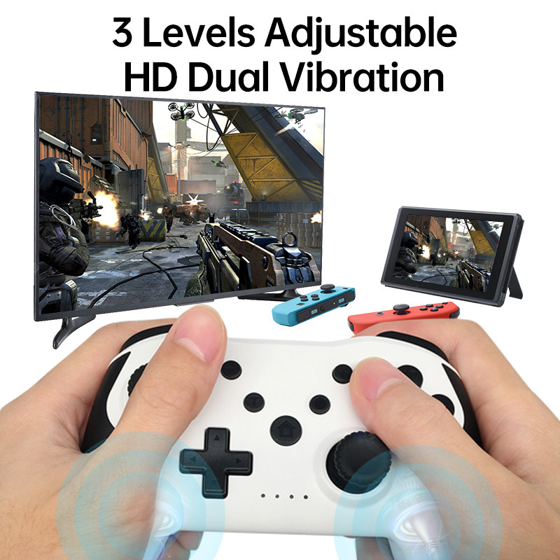 Originálny bezdrôtový ovládač Bluetooth pre Nintendo Switch Pro PC PS3 Joystick Gamepad NFC Professional Lag-Free Gamepad
