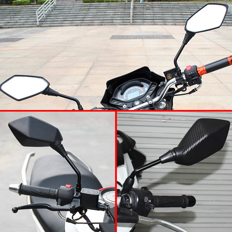1 pár motorkerékpár visszapillantó tükör YAMAHA WR 250X 250R 450F TTR 125 250 600 TTR250 10mm 8mm hátsó oldalsó domború tükörhöz