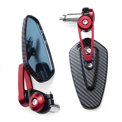 Oglinzi spate cu capăt de bară 7/8" 22mm Accesorii pentru motociclete Scutere pentru motociclete Oglinda retrovizoare Oglinzi laterale Moto pentru Cafe Racer