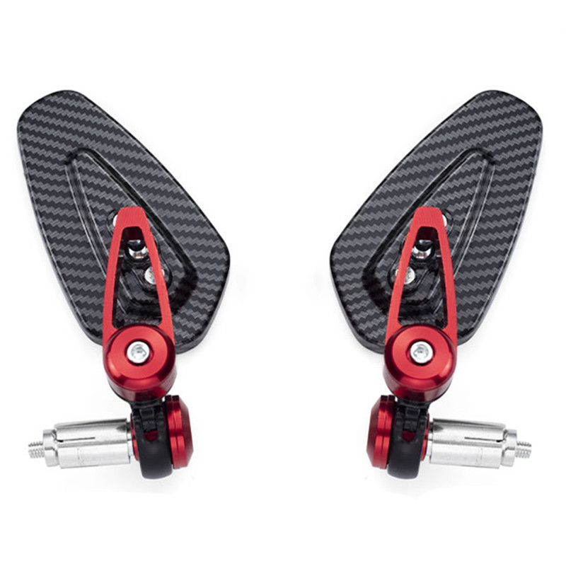 Oglinzi spate cu capăt de bară 7/8" 22mm Accesorii pentru motociclete Scutere pentru motociclete Oglinda retrovizoare Oglinzi laterale Moto pentru Cafe Racer