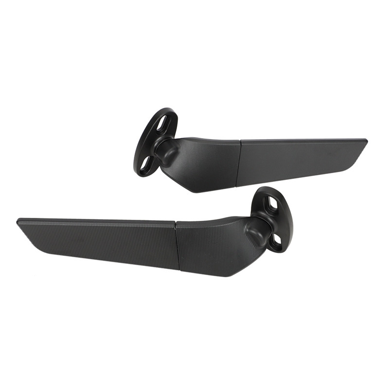 Modifikuoti motociklų veidrodžiai, skirti Kawasaki Ninja 250 300 400 650 H2 H4 Reguliuojamas besisukantis galinio vaizdo vėjo pasukamas šoninis veidrodėlis