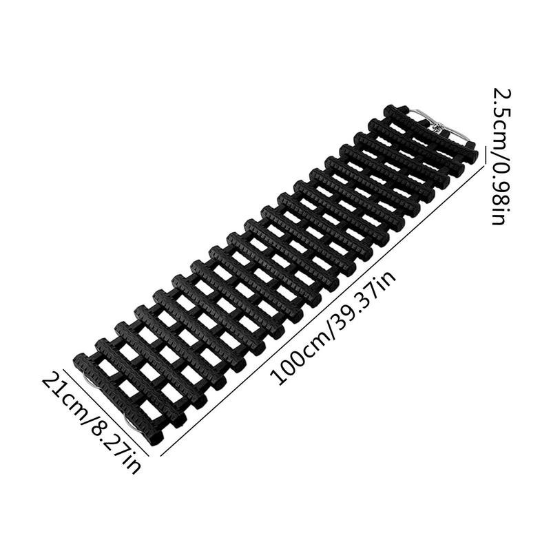 Universalūs padangų sukibimo kilimėliai transporto priemonėms sniego bėgių takeliai automobilių padangų sukibimo lenta, skirta visureigiams purvo sniego ledo smėliui