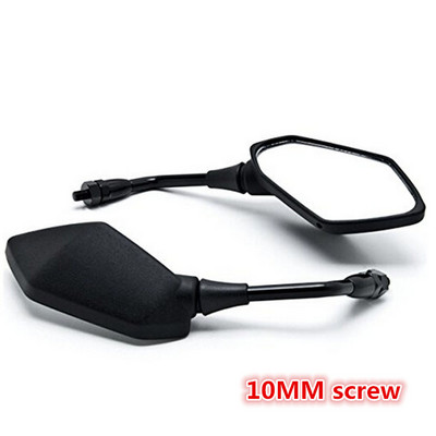 10mm 8mm șurub negru universal dirt pit bike oglinzi retrovizoare parte motocross ATV Off-road oglindă retrovizoare moto pentru KTM husqvarna honda suzuki yamaha xj6 ybr 125 tdm 850 xt 600 accesorii moto oglinzi moto