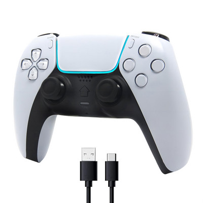 Безжичен джойстик Bluetooth PS4 контролер геймпад 6-осна игра Mando джойпад за PS4/PS4 Slim/PC/Steam/iPad/таблет/Andriod