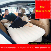 Pat gonflabil pentru mașină Accesorii pentru mașină Dormit cine pernează saltea pentru mașină Pat de călătorie din spate Saltea gonflabilă pentru scaunul din spate pentru mașină multifuncțional