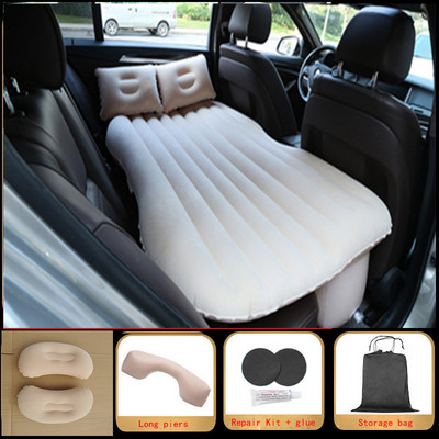 Pat gonflabil pentru mașină Accesorii pentru mașină Dormit cine pernează saltea pentru mașină Pat de călătorie din spate Saltea gonflabilă pentru scaunul din spate pentru mașină multifuncțional