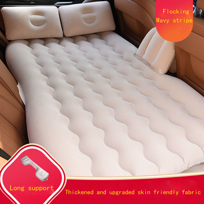 Pat gonflabil pentru mașină Accesorii pentru mașină Dormit cine pernează saltea pentru mașină Pat de călătorie din spate Saltea gonflabilă pentru scaunul din spate pentru mașină multifuncțional