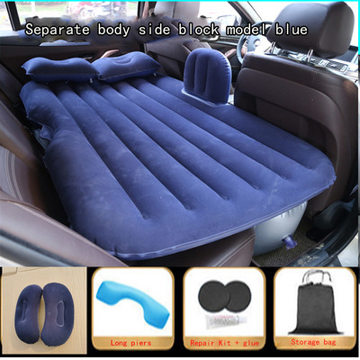 Pat gonflabil pentru mașină Accesorii pentru mașină Dormit cine pernează saltea pentru mașină Pat de călătorie din spate Saltea gonflabilă pentru scaunul din spate pentru mașină multifuncțional