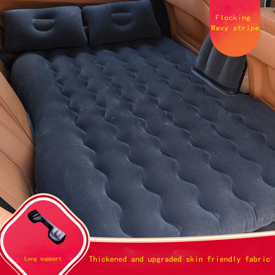 Pat gonflabil pentru mașină Accesorii pentru mașină Dormit cine pernează saltea pentru mașină Pat de călătorie din spate Saltea gonflabilă pentru scaunul din spate pentru mașină multifuncțional