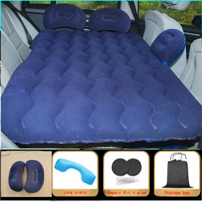 Pat gonflabil pentru mașină Accesorii pentru mașină Dormit cine pernează saltea pentru mașină Pat de călătorie din spate Saltea gonflabilă pentru scaunul din spate pentru mașină multifuncțional