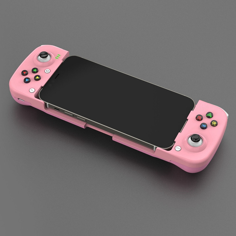 D3 Type-C Telescopic Controler de joc pentru telefonul mobil Joystick Telescopic Controler de joc pentru telefonul mobil Joystick pentru PUBG Negru