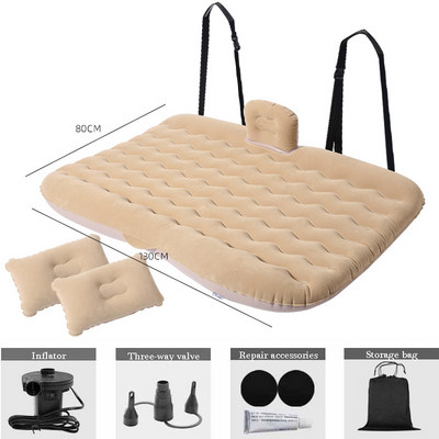Saltea gonflabilă universală pentru mașină SUV gonflabilă multifuncțională pentru mașină Pat gonflabil Accesorii pentru mașină Covoraș de camping în aer liber cu aer