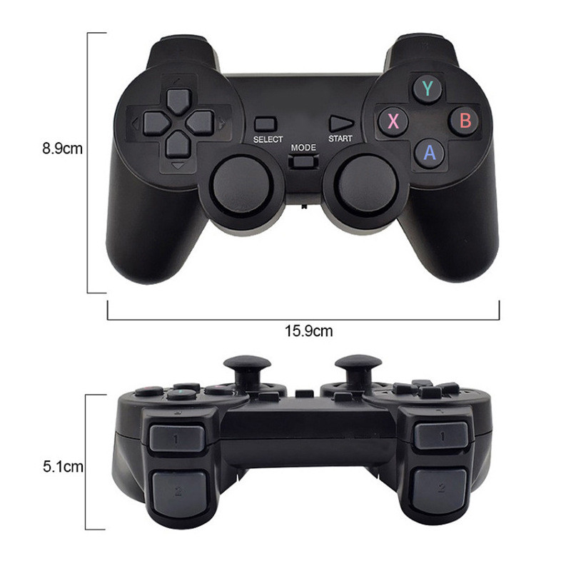2,4 Ghz Gamepad fără întârziere Controler de joc USB Joystick pentru PC Android TV BOX GAME BOX Design exterior clasic