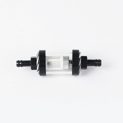Culoare 8mm Filtru interior de combustibil pentru motociclete Filtre de benzină + Furtun de conductă de benzină + cleme Moto Scooter Dirt Bike