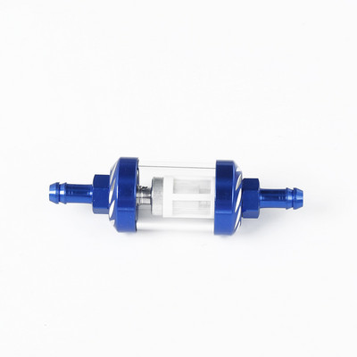 Culoare 8mm Filtru interior de combustibil pentru motociclete Filtre de benzină + Furtun de conductă de benzină + cleme Moto Scooter Dirt Bike