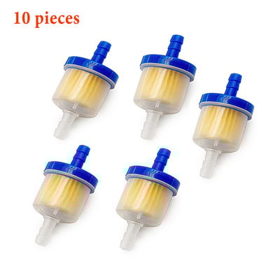 10 komada Univerzalni motocikl, benzin, plin, gorivo, benzin, filter ulja za skuter, motocikl, moped, skuter, motocikl, ATV, filter goriva