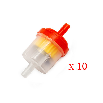10 komada Univerzalni motocikl, benzin, plin, gorivo, benzin, filter ulja za skuter, motocikl, moped, skuter, motocikl, ATV, filter goriva