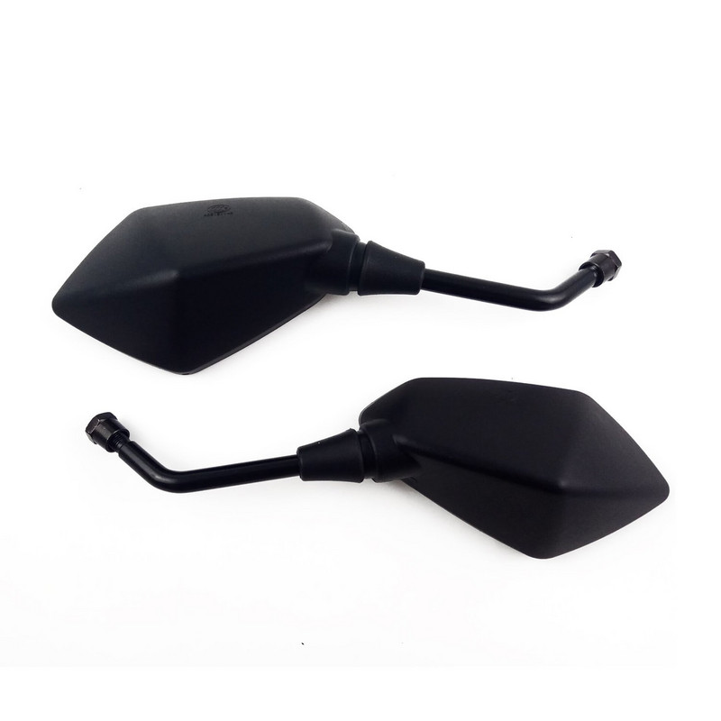 Univerzális motorkerékpár domború visszapillantó tükör 10mm csavar Electrombile ATV Hátsó oldaltükör Cruiser Suzuki Honda Victory stb.