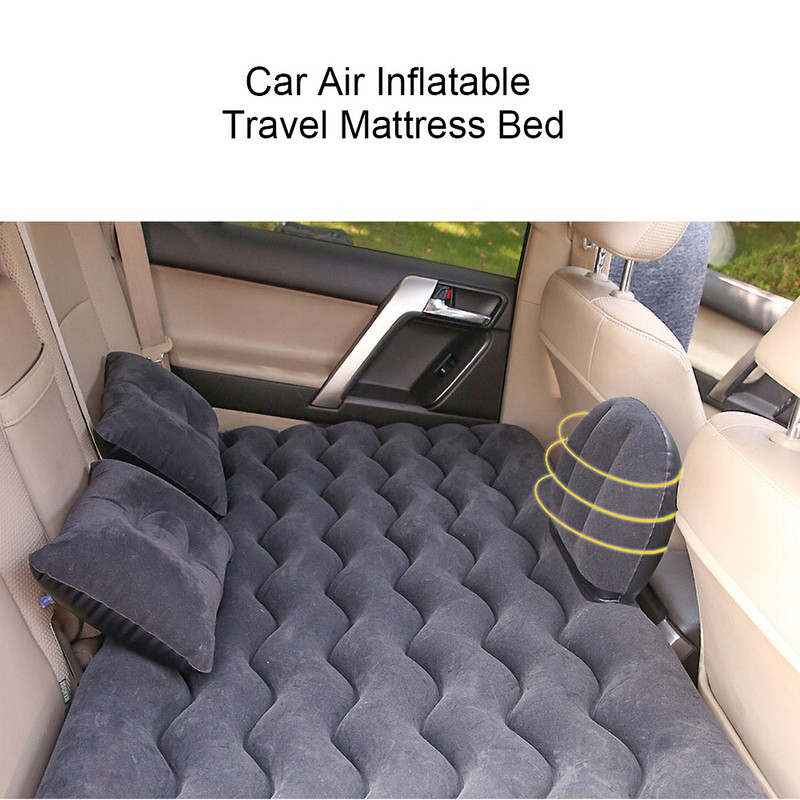 Autós felfújható matrac légágy Sleep Rest autós SUV utazóágy autós üléságy multifunkcionális kültéri kempingezéshez Beach Hordozható