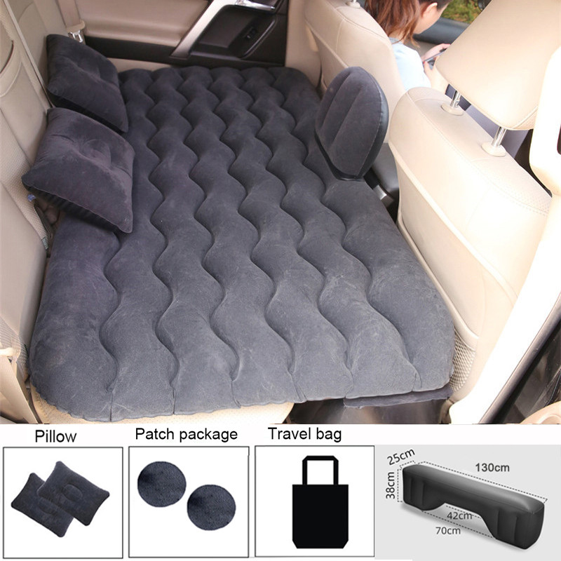 Autós felfújható matrac légágy Sleep Rest autós SUV utazóágy autós üléságy multifunkcionális kültéri kempingezéshez Beach Hordozható