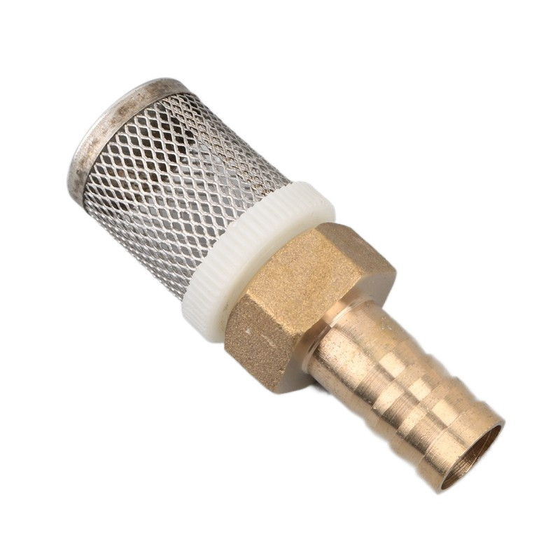 1 kom 6~19 mm filtar za crijevo Praonica automobila Filtri za navodnjavanje u vrtu Mjedeni cjedilo Pumpa za prskanje Mreža za filtriranje od nehrđajućeg čelika Mrežasti filtar
