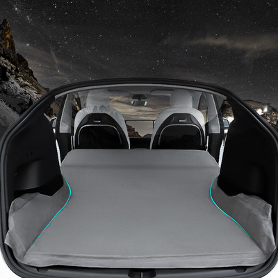 Tesla Model 3/Y felfújható matrachoz, Y modell hátsó üléspárnához, felfújható ágyhoz, meghosszabbított válaszfalú kempingmatrac fejpárna