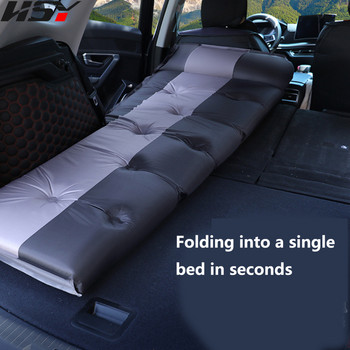 Αυτόματο φουσκωτό στρώμα αυτοκινήτου SUV Ειδικό στρώμα αέρα Τόρνος Μαξιλαράκι ύπνου για ενήλικες Πατάκι κάμπινγκ Αυτοκίνητο κρεβάτι ταξιδιού