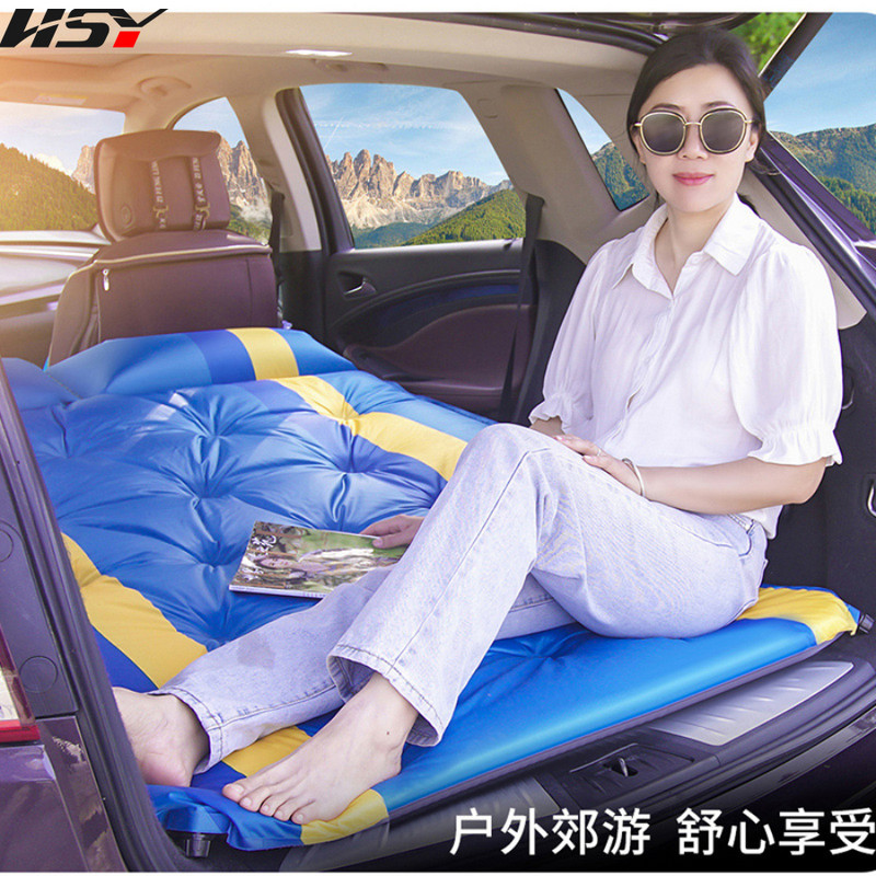 Saltea gonflabilă automată pentru mașină SUV Saltea specială cu aer strung Pad de dormit pentru adulți Covoraș de camping Pat de călătorie automat