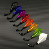 Par motocikala 10 mm Univerzalni dodaci za ATV moto cross dijelovi dirt pit bike motocikl retrovizori stražnja skija