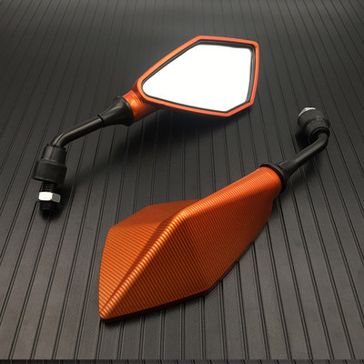 Par motocikala 10 mm Univerzalni dodaci za ATV moto cross dijelovi dirt pit bike motocikl retrovizori stražnja skija