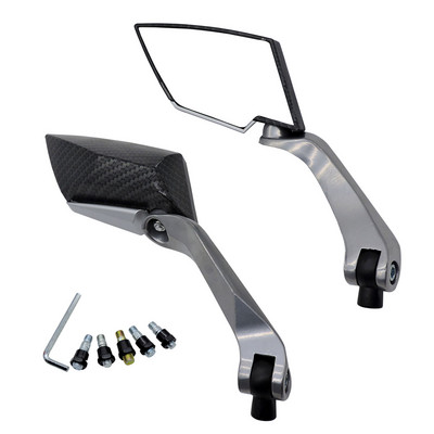 8 mm-es 10 mm-es motoros robogó E-Bike visszapillantó oldalsó tükrök univerzális Chopper Cruiser Bobber Yamaha Honda Kawasaki Suzukihoz