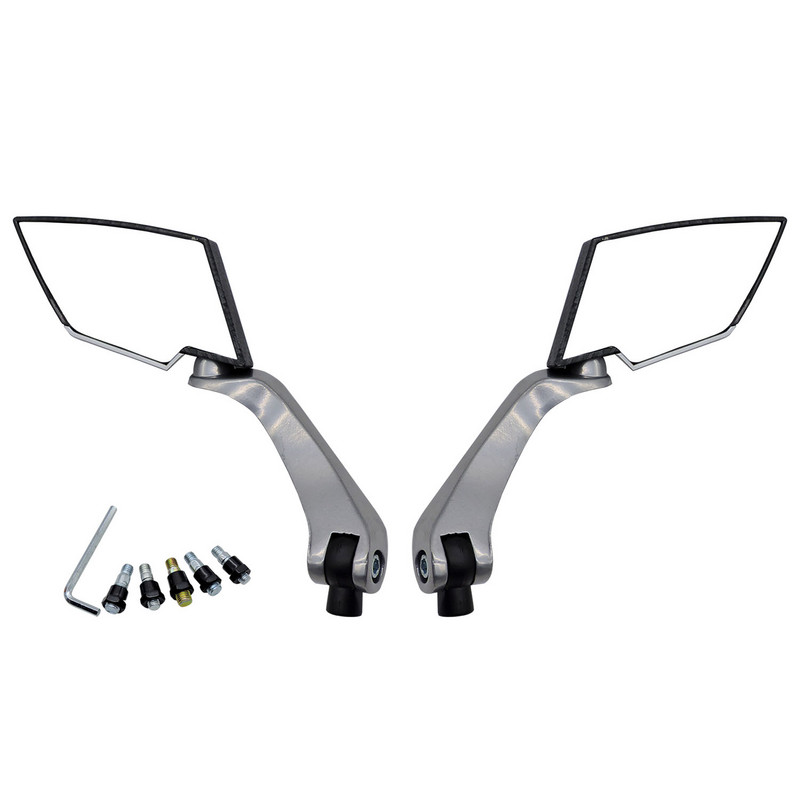 8 mm-es 10 mm-es motoros robogó E-Bike visszapillantó oldalsó tükrök univerzális Chopper Cruiser Bobber Yamaha Honda Kawasaki Suzukihoz