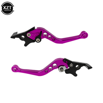 2 buc/lot universal CNC din aliaj de mâner de frână pentru motociclete, dimensiune reglabilă, pentru modificarea motocicletei, ambreiaj, manetă de frână cu tambur