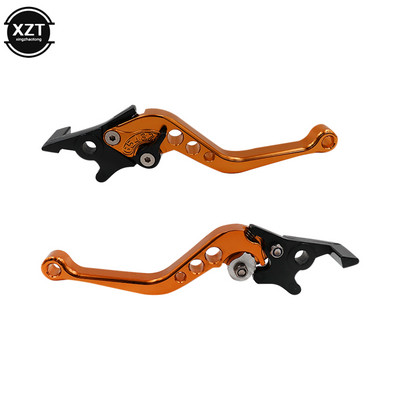 2 buc/lot universal CNC din aliaj de mâner de frână pentru motociclete, dimensiune reglabilă, pentru modificarea motocicletei, ambreiaj, manetă de frână cu tambur