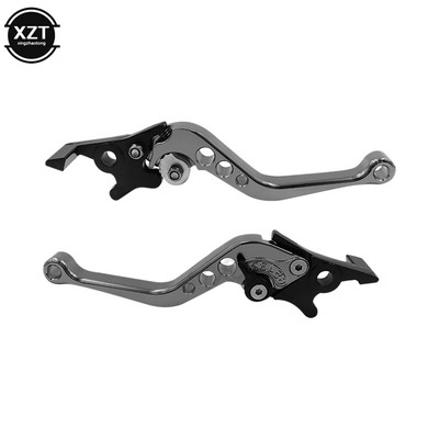 2 buc/lot universal CNC din aliaj de mâner de frână pentru motociclete, dimensiune reglabilă, pentru modificarea motocicletei, ambreiaj, manetă de frână cu tambur