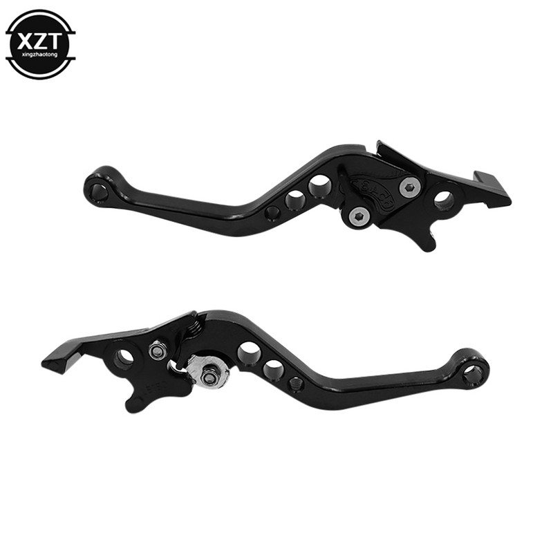 2 tk / partii universaalne CNC sulamist mootorratta piduri käepide, reguleeritava suurusega Moto mootorratta modifikatsioon siduri trummelpiduri hoova käepide